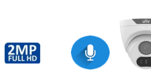 2 MP LowLight Dome Camera with Audio